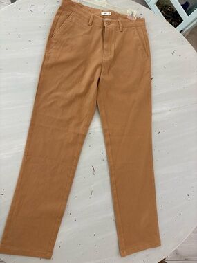 Men's CASS Tan Chino Pants retail $200